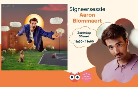 Signeersessie Aaron Blommaert thumbnail