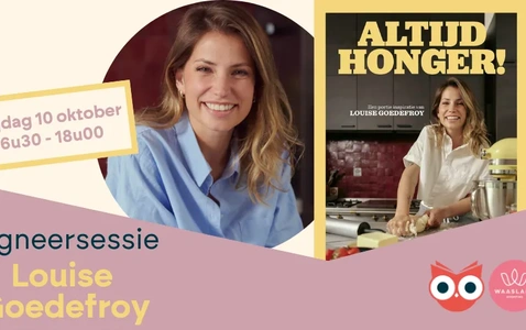 Signeersessie Louise Goedefroy