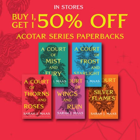 Buy 1, Get 1 50% Off Acotar Series Paperbacks