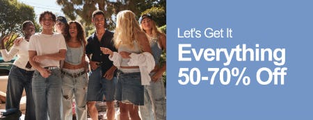 50-70% Off Everything