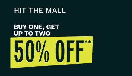 Buy One, Get Up to Two 50% Off
