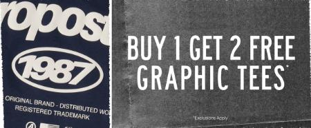 Buy 1, Get 2 Free Graphic Tees
