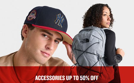 Accessories Up to 50% off