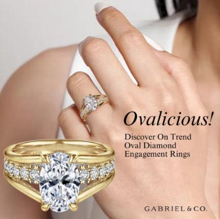 Oval Engagement Rings