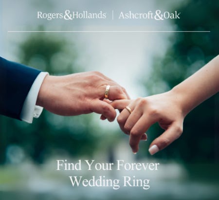 Wedding Rings & Bands for Him & Her