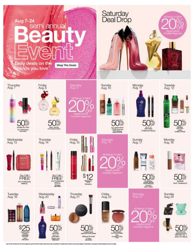 Semi Annual Beauty Event
