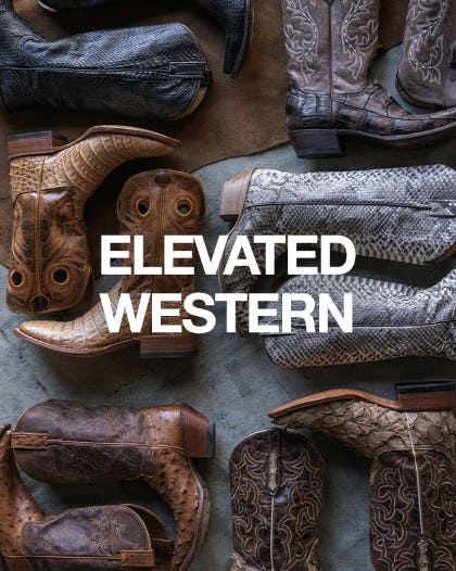 Naturally Elevated Exotic Boots