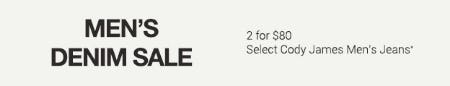 Men's Denim Sale