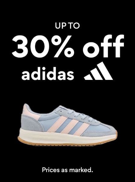 Up to 30% Off adidas