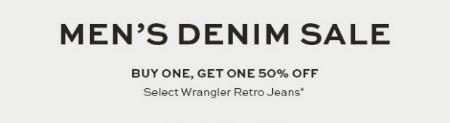 Men's Denim Sale