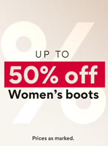 Up to 50% Off Women's Boots