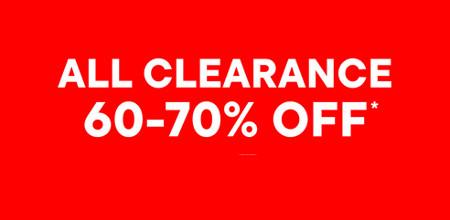 All Clearance 60-70% off