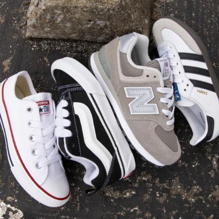 Winter in Classic Sneakers