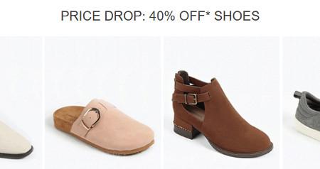 40% off Shoes