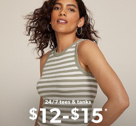 24/7 Tees and Tanks $12-$15