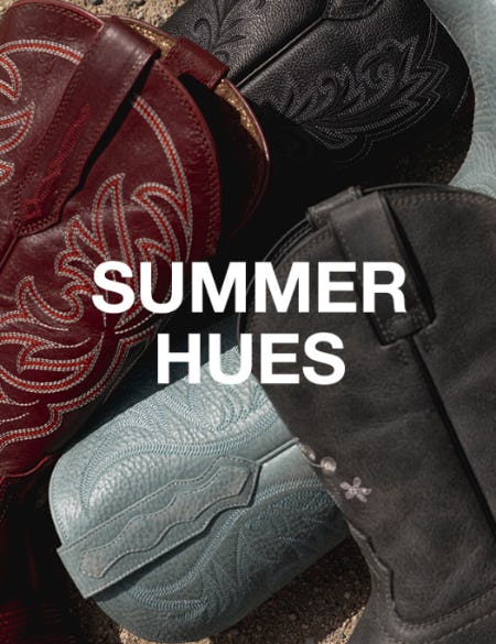 Boots in Summer Colors
