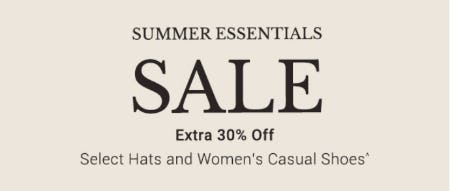 Summer Essentials Sale