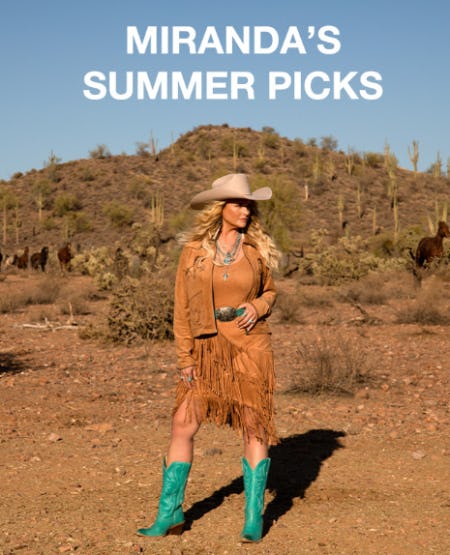 Miranda Lambert's Summer Picks