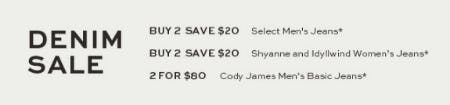 The Denim Sale