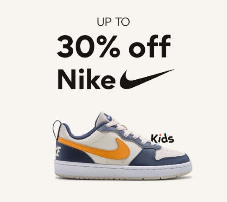 Up to 30% Off Nike