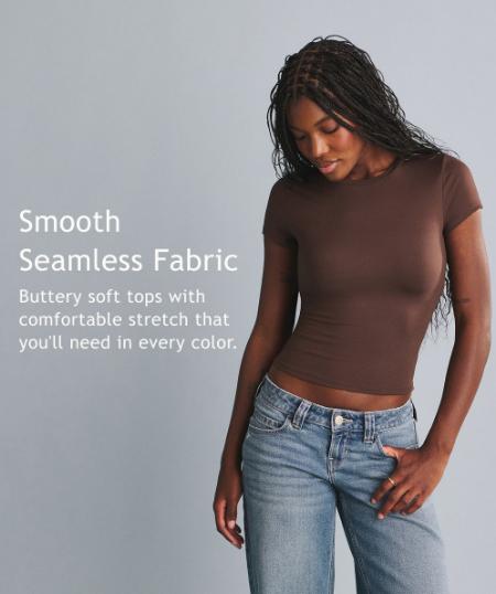 Smooth Seamless Fabric Tops