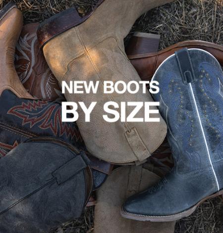 New Boots in your Size