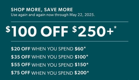 Shop More, Save More