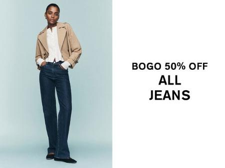 BOGO 50% Off All Jeans