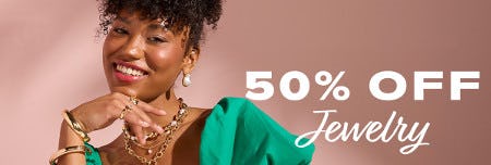 50% off Jewelry