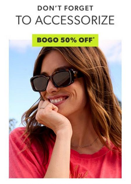 Buy One, Get One 50% off Accessories