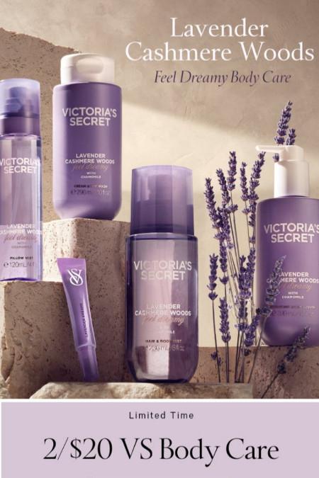 2 for $20 VS Body Care