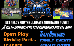 COMING SOON! MASTER BLASTER ARENA!