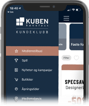 Photo of mobile app home screen