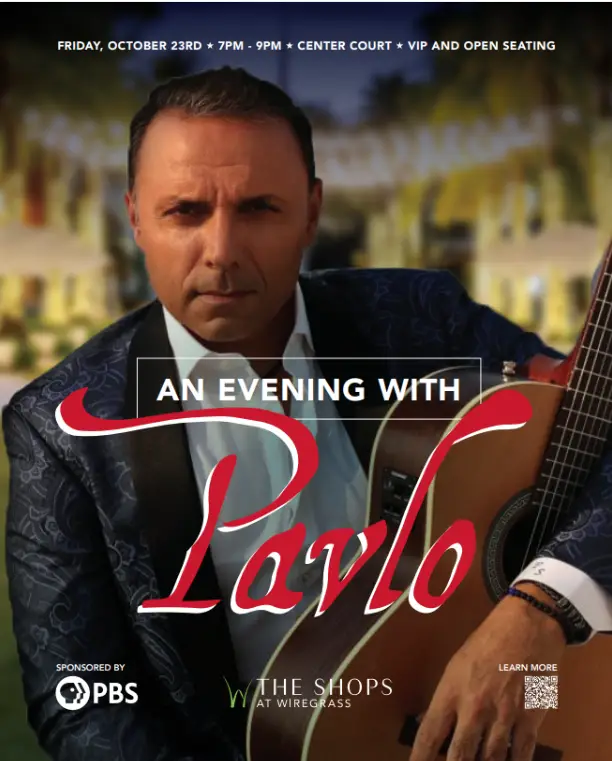 SAVE THE DATE - An Evening with Pavlo