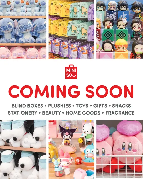 MINISO Opening Oct 30th!