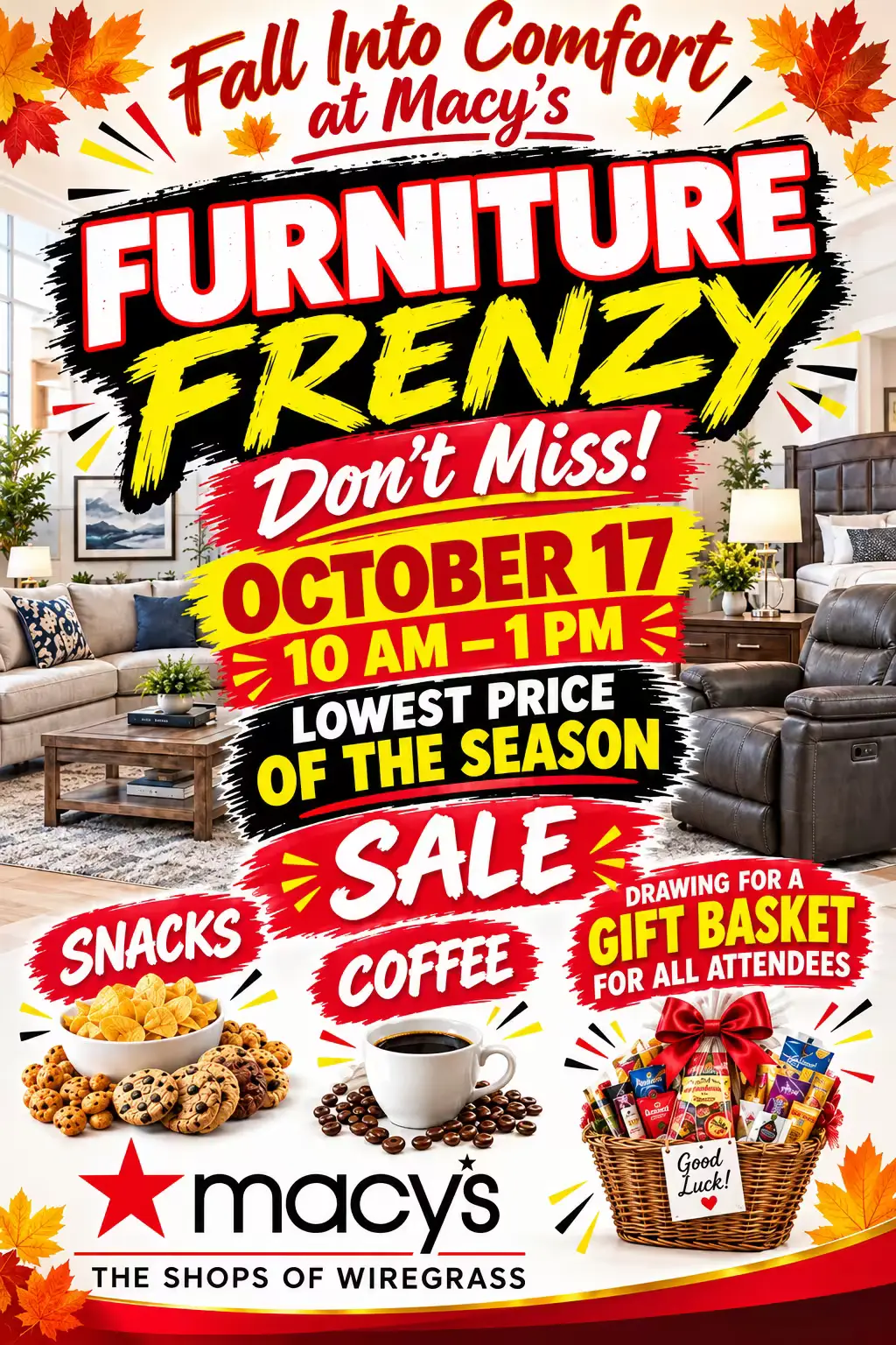 Fall Furniture Frenzy 