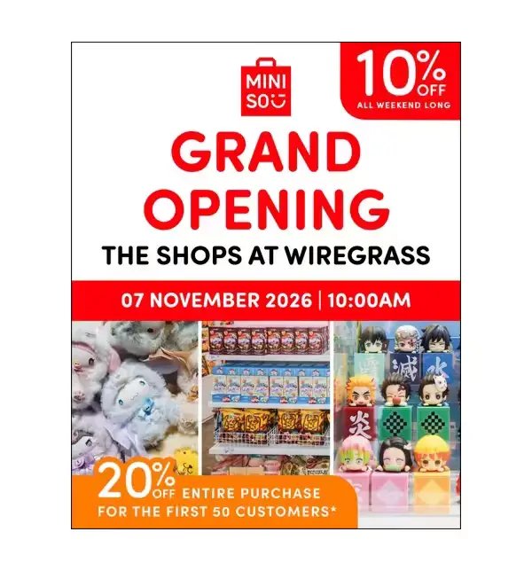 MINISO Grand Opening