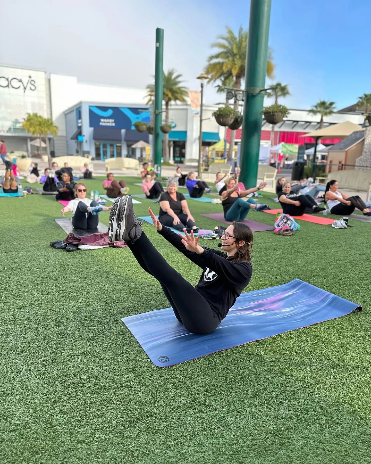 Free Mat Club Pilates Class