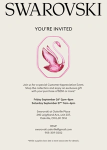 Swarovski Customer Appreciation Event