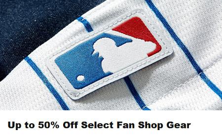 Up to 50% Off Select Fan Shop Gear
