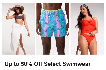 Up to 50% Off Select Swimwear