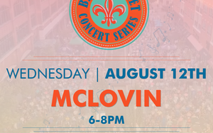 August 12th | Beale Street Concert Series | Mclovin