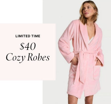 $40 Cozy Robes