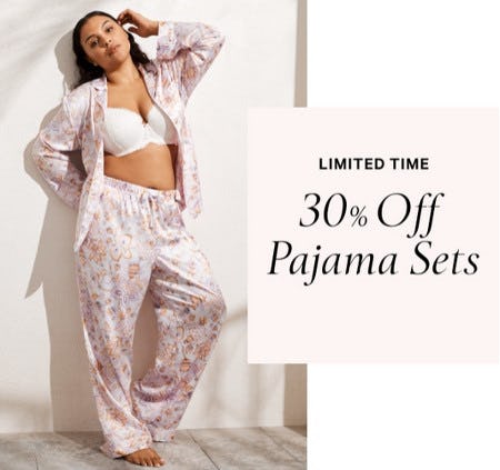 30% off Pajama Sets