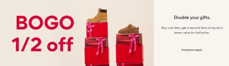 BOGO 1/2 Off