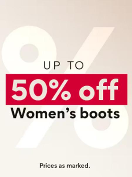 Up to 50% Off Women's Boots