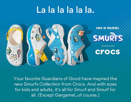 Smurfs Crocs Are Here