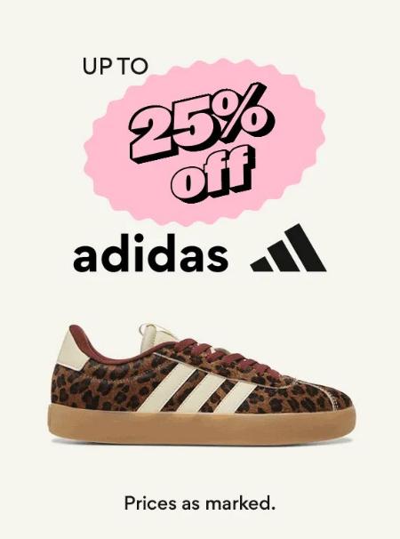 Up to 25% Off Adidas