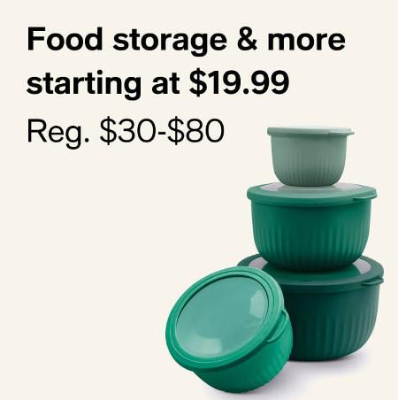 Food Storage and More Starting at $19.99