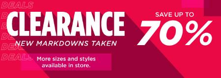 Clearance Save Up to 70%